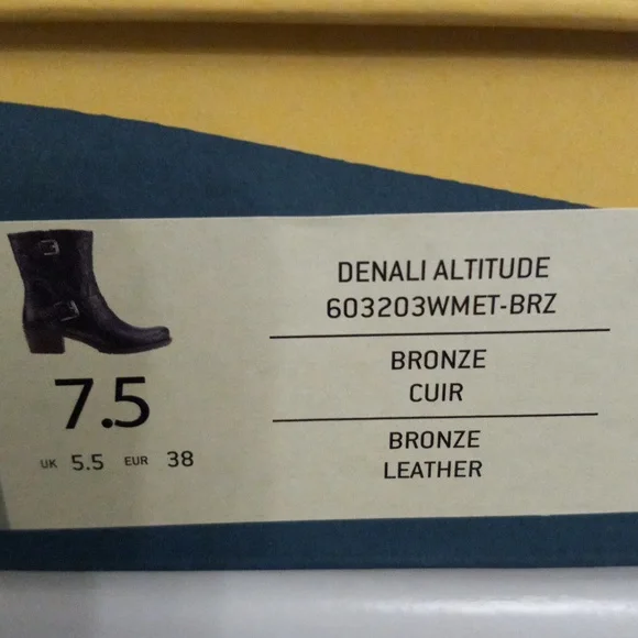 EARTH BRONZE LEATHER BOOTS - Picture 6 of 6